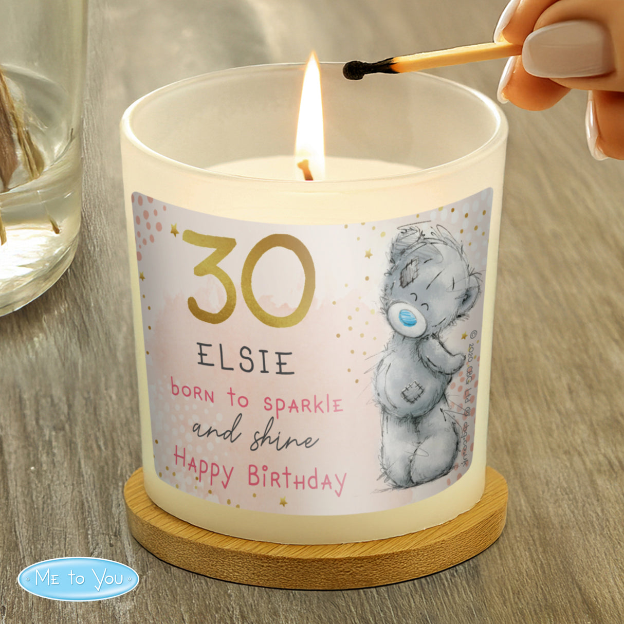 Personalised Me To You Birthday Candle: 1 - Candles