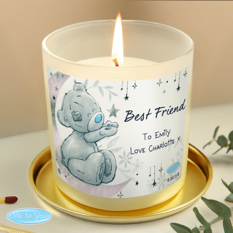 Personalised Moon & Stars Me To You Scented Jar Candle - Candles at Gift Moments