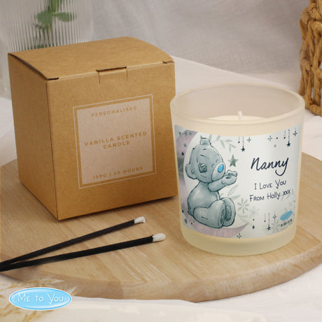 Personalised Moon & Stars Me To You Scented Jar Candle - Candles at Gift Moments