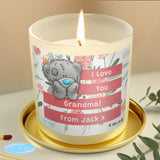 Personalised Floral Scented Jar Candle: 2 - Candles