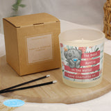 Personalised Floral Scented Jar Candle: 3 - Candles