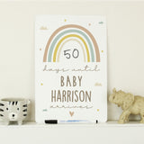 Personalised Baby Countdown Sign with Marker Pen: 2 - Signs & Plaques By Gift Moments