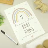 Personalised Baby Countdown Sign with Marker Pen: 3 - Signs & Plaques By Gift Moments