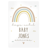 Personalised Baby Countdown Sign with Marker Pen: 4 - Signs & Plaques By Gift Moments