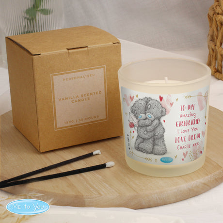 Personalised Me To You Love Forever Scented Jar Candle - Candles at Gift Moments