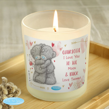 Personalised Me To You Love Forever Scented Jar Candle - Candles at Gift Moments