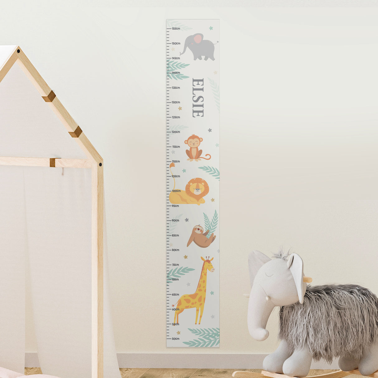 Personalised Animal Height Chart - Height Charts at Gift Moments