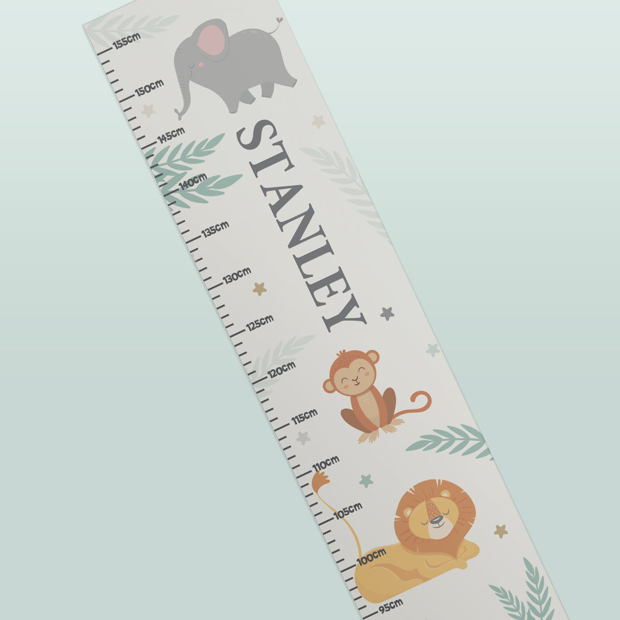 Personalised Animal Height Chart - Height Charts at Gift Moments