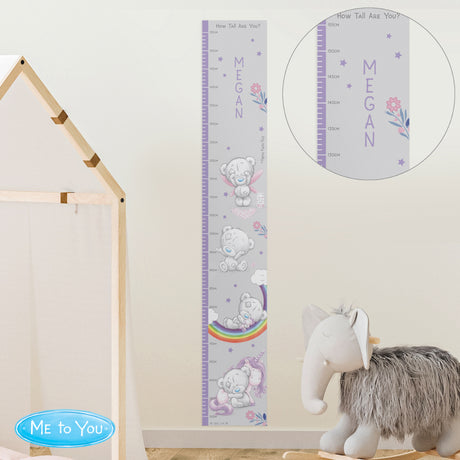 Personalised Tiny Tatty Teddy Unicorn Height Chart Default Title - Height Charts at Gift Moments