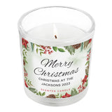 Personalised Christmas Scented Jar Candle - Candles at Gift Moments