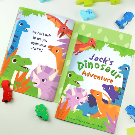 Personalised Dinosaur Adventure Story Book - Books at Gift Moments