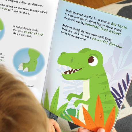 Personalised Dinosaur Adventure Story Book - Books at Gift Moments