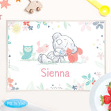 Personalised Tiny Tatty Teddy Woodland Animal Placemat: 1 - Placemats