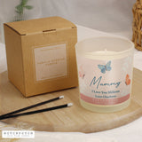 Personalised Hotchpotch Butterfly Scented Candle Jar - Candles at Gift Moments