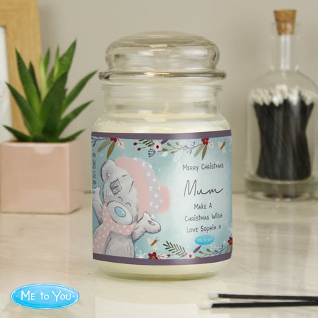 Personalised Me to You Cosy Winter Large Candle Jar - Candles at Gift Moments