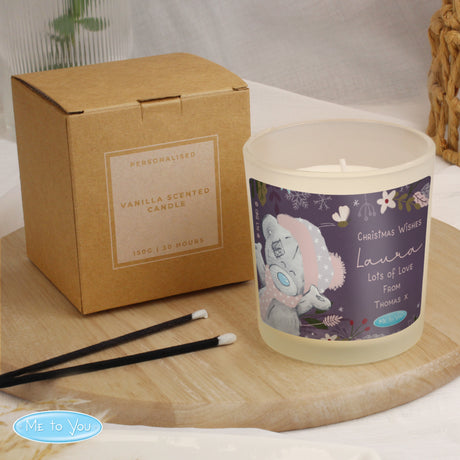 Personalised Me to You Cosy Winter Candle Jar - Candles at Gift Moments