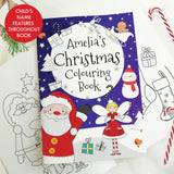 Personalised 'It's Christmas' Fairy Colouring Book - Books at Gift Moments