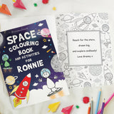 Personalised Space Colouring Book - Books at Gift Moments