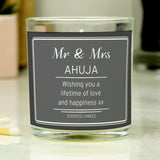 Personalised Classic Scented Jar Candle