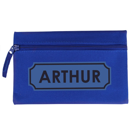 Personalised Blue Pencil Case - Pencil Cases & Sets at Gift Moments