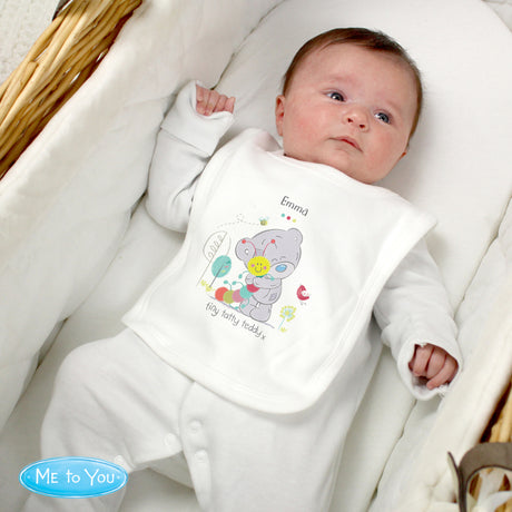 Personalised Tiny Tatty Teddy Bib: 3 - Baby Clothing