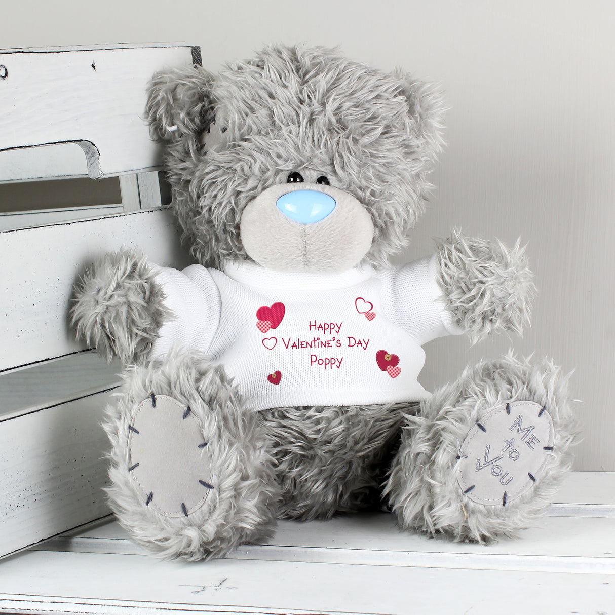 Personalised Me to You Bear Hearts - Teddy Bears & Soft Toys at Gift Moments