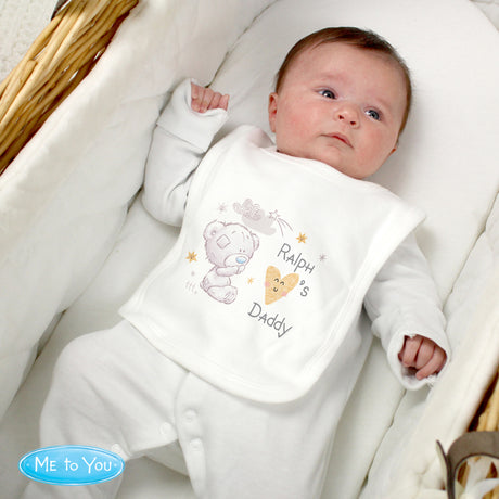 Personalised Tiny Tatty Teddy Baby Bib: 3 - Baby Clothing