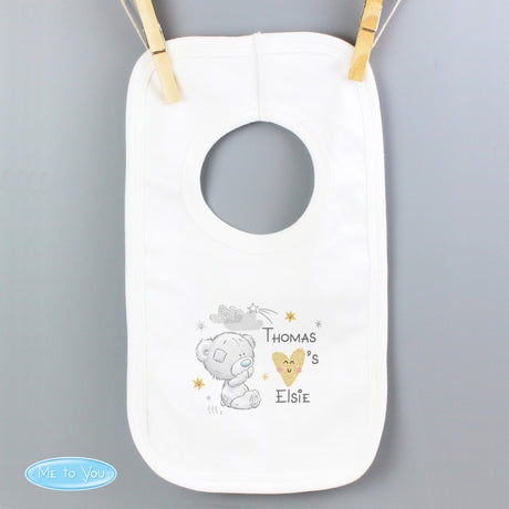 Personalised Tiny Tatty Teddy Baby Bib: 5 - Baby Clothing