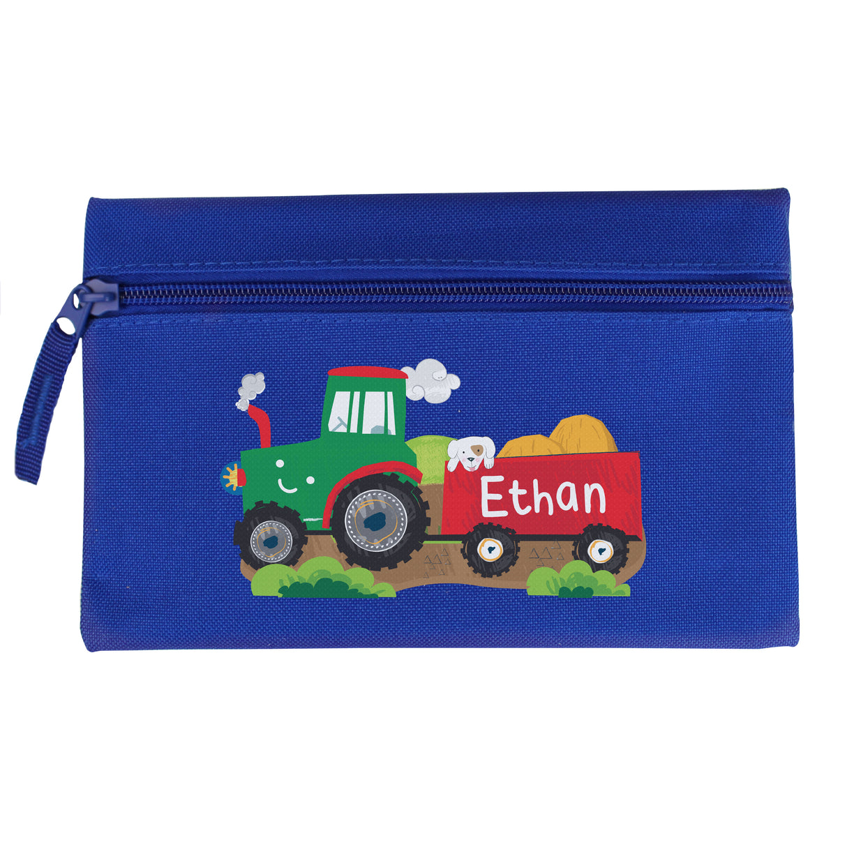 Personalised Tractor Pencil Case: 5 - Pencil Cases & Sets By Gift Moments