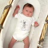 Personalised Cute Bunny Baby Vest 0-3 Months: 1 - Baby Clothing By Gift Moments