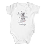 Personalised Cute Bunny Baby Vest 0-3 Months: 2 - Baby Clothing By Gift Moments