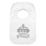 Personalised Royal Crown Bib