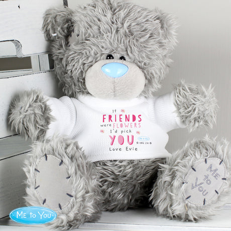 Personalised Me To You If...Were Flowers Bear - Teddy Bears & Soft Toys at Gift Moments