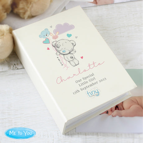 Personalised Tiny Tatty Teddy Pink 6x4 Photo Album with Sleeves - Photo Albums at Gift Moments