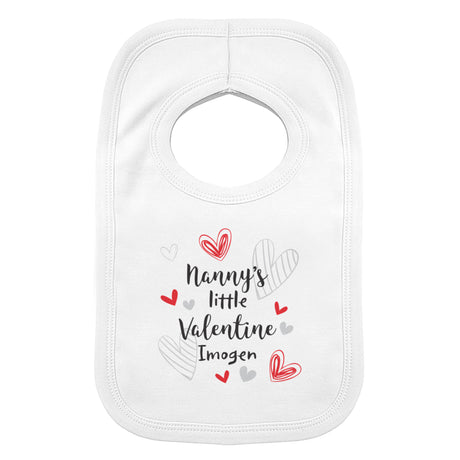 Personalised Little Valentine Baby Bib - Baby Clothing at Gift Moments