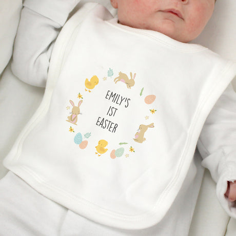 Personalised Easter Baby Bib - Baby Clothing at Gift Moments