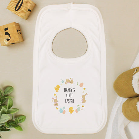 Personalised Easter Baby Bib - Baby Clothing at Gift Moments