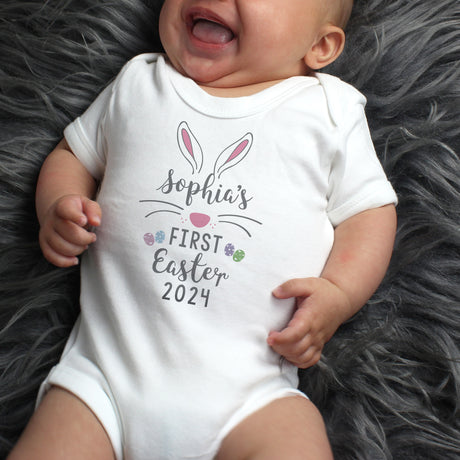 Personalised My First Easter Baby Vest - Baby Clothing at Gift Moments