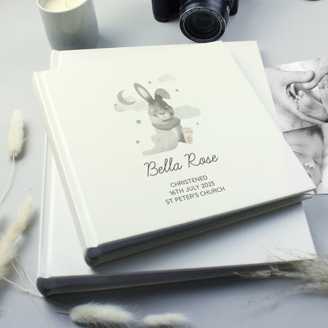 Personalised Baby Bunny Square Photo Album - Photo Albums at Gift Moments