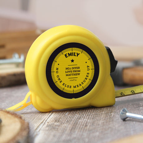 Personalised No One Else Measures Up Tape Measure - Tools at Gift Moments