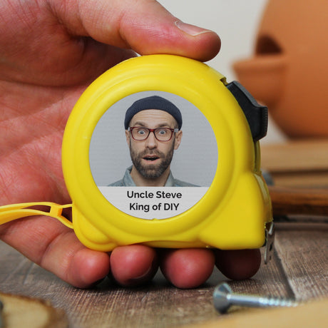 Personalised Photo Upload Tape Measure - Tools at Gift Moments