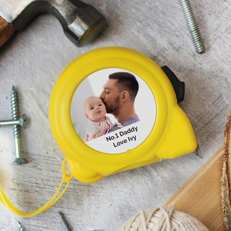 Personalised Photo Upload Tape Measure - Tools at Gift Moments