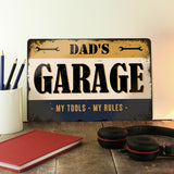 Personalised Garage Metal Sign Default Title - Signs & Plaques at Gift Moments