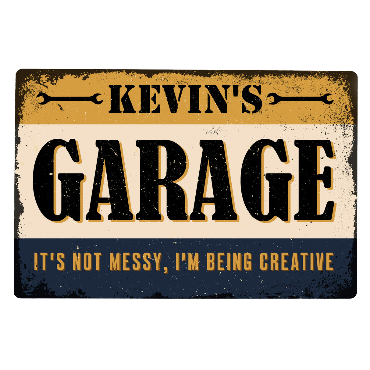 Personalised Garage Metal Sign - Signs & Plaques at Gift Moments