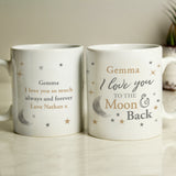 Personalised To the Moon and Back... Mug - Mugs at Gift Moments