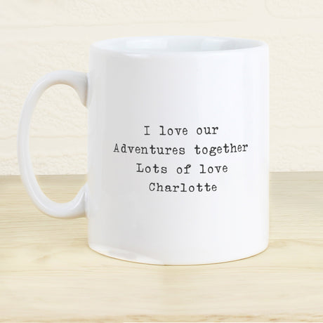 Personalised 1896 - 1904 Revised New Map Heart Mug - Mugs at Gift Moments