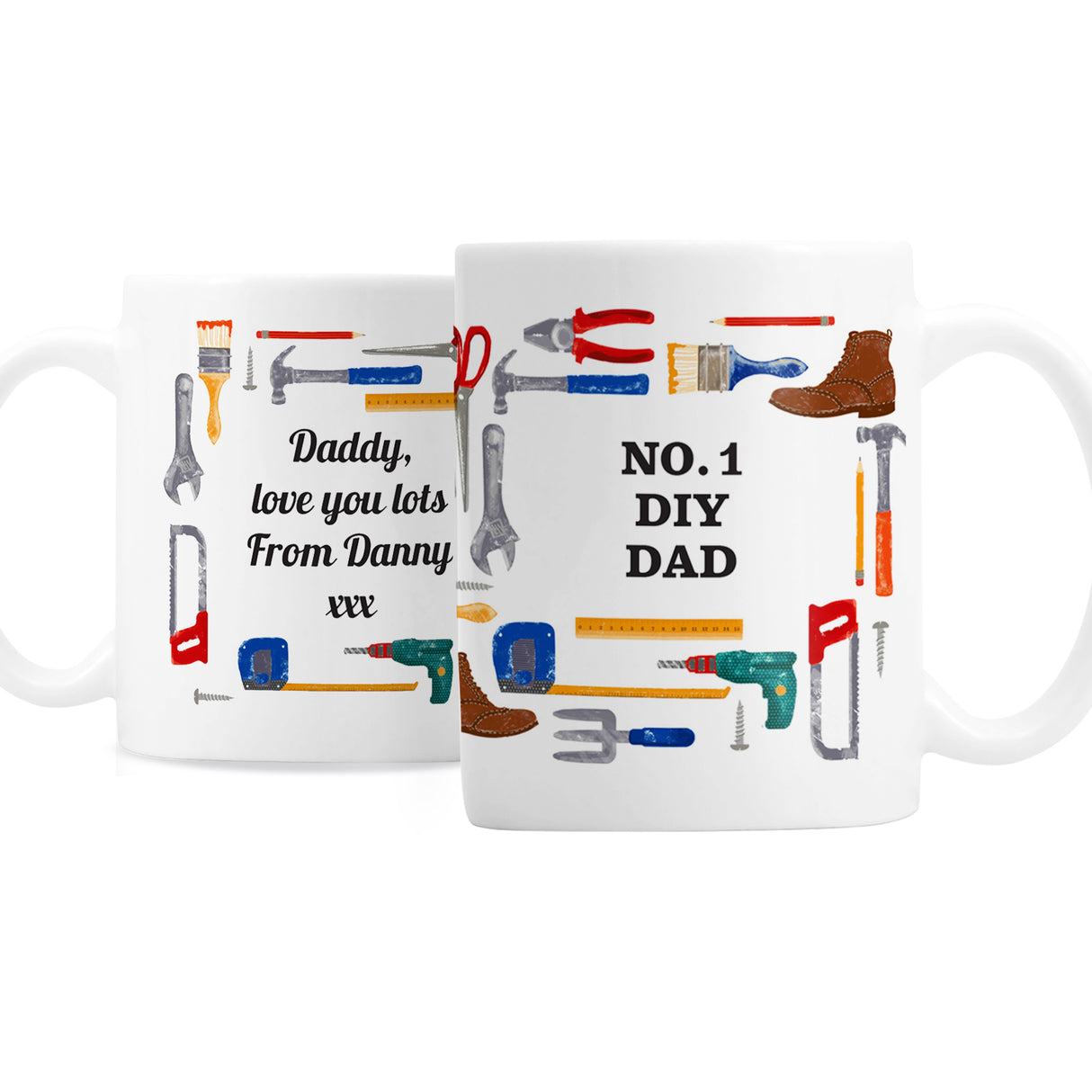 Personalised DIY Man Mug - Mugs at Gift Moments