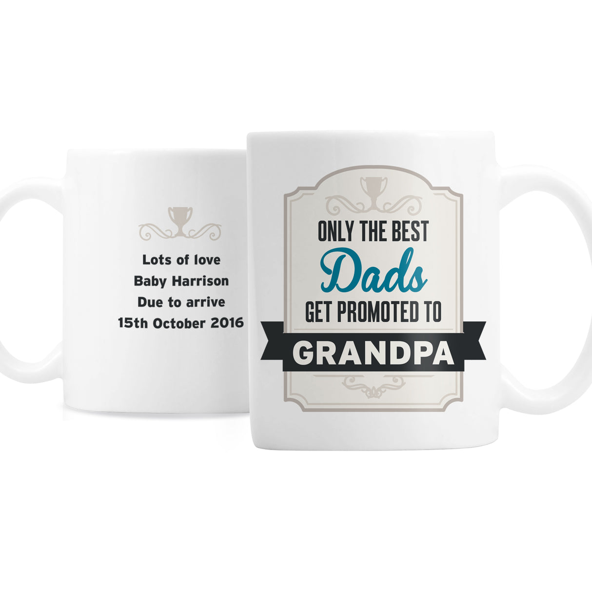 Personalised Best Dads Mug: 2 - Mugs By Gift Moments