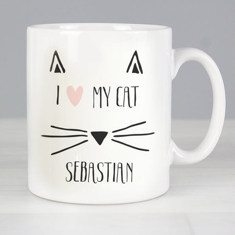 Personalised Cat Features Mug Default Title - Mugs at Gift Moments