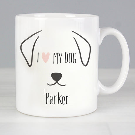 Personalised Dog Features Mug Default Title - Mugs at Gift Moments